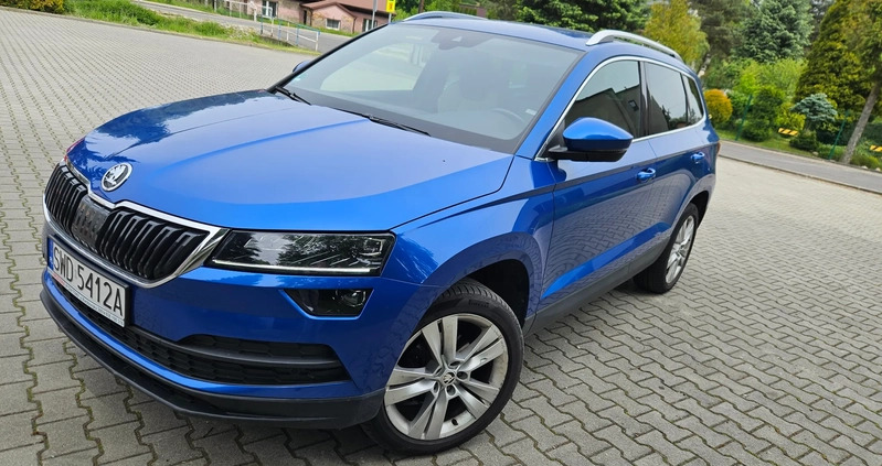 Skoda Karoq cena 87800 przebieg: 120000, rok produkcji 2019 z Rybnik małe 781